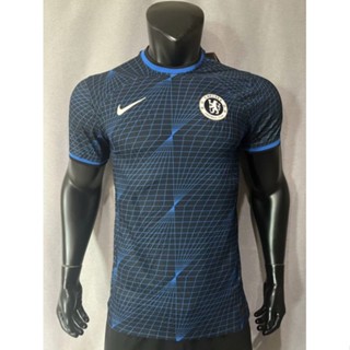 เสื้อกีฬาแขนสั้น ลายทีมฟุตบอล Chelsea away player ชุดเยือน 2023-24