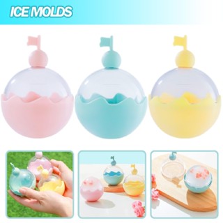 Light Bulb Ice Ball Maker Sphere Ice Molds Creative Shape Round Ice Cube Mold