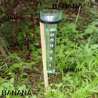 Banana1 ถ้วยตวงฝน อ่านง่าย สําหรับวัดฝนในสวน