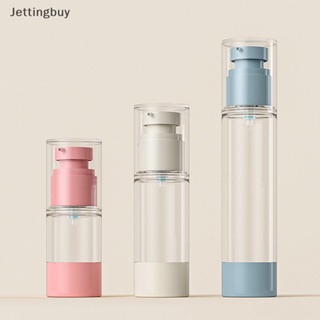 [Jettingbuy] ขวดสูญญากาศ สีนอร์ดิก ขนาด 15 30 50 มล. สําหรับใส่โลชั่น เครื่องสําอาง เหมาะกับการพกพาเดินทาง