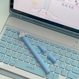 เคสซิลิโคนนิ่ม ลาย Cinnamoroll น่ารัก สําหรับ iPad Touch Pencil Gen 2 1