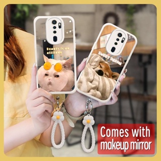 Hangings Mirror surface Phone Case For OPPO A9 2020/A5 2020/A11/A11X/A9X Little Fresh texture youth literature trend