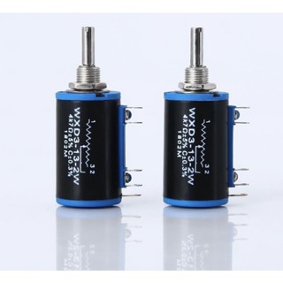 VR WXD3-13-2W Precision Rotary Multiturn Wirewound Potentiometer ตัวต้านทานปรับค่าได้ Variable Resistor10k 1k. 100โอม