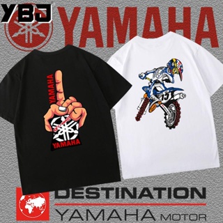 เสื้อยืด พิมพ์ลายรถจักรยานยนต์ Attitude Yamaha Yamaha สําหรับผู้ชาย