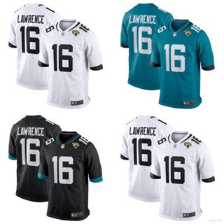 Yp2 เสื้อยืดลําลอง แขนสั้น พิมพ์ลาย NFL Jacksonville Jaguars Game Jersey Lawrence พลัสไซซ์ PY2