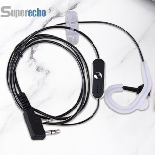 ชุดหูฟังวิทยุสื่อสาร 2 Pin PTT MIC สําหรับ BAOFENG KENWOOD Retevis HYT [superecho.th]