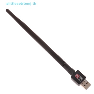 Alittlese อะแดปเตอร์เสาอากาศการ์ด LAN ไร้สาย 150Mbps MT7601 USB Wifi สําหรับ PC แล็ปท็อป TH