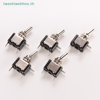 Tweettwehhno สวิตช์โยกสลับไฟ LED 12V 20A เปิด ปิด สําหรับรถยนต์ รถบรรทุก ATV 3C TH