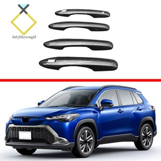 สติกเกอร์ติดมือจับประตูรถยนต์ สําหรับ Toyota Corolla Cross 2020 2021 2022