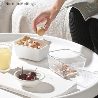 [NutriliteMelting1] ชุดชามกระชอน ระบายน้ํา สองชั้น ขนาดเล็ก แบบพกพา สําหรับห้องครัว [TH]