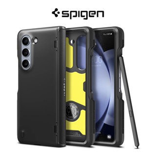 Spigen Galaxy Z Fold 5 เคส Slim Armor Pro รุ่นปากกา พร้อมที่ใส่ปากกาในตัว Samsung เคสป้องกัน แบบบาง