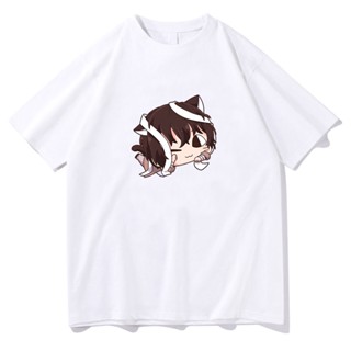 เสื้อยืด ผ้าฝ้าย 100% พิมพ์ลาย Bungo Stray Dogs Great Slaughter Nun คุณภาพสูง สําหรับทุกเพศ