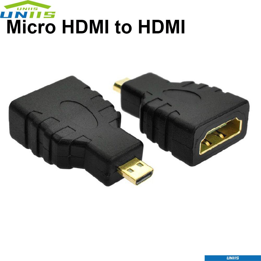 อะแดปเตอร์เชื่อมต่อ Micro HDMI เป็น HDMI 1080P Type D เป็น Type A สําหรับ Microsoft Surface RT