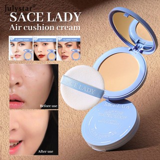 JULYSTAR SACE LADY Waterproof Pressed Powder Matte Flawless Lightweight Oil-Controlling Makeup