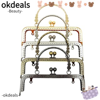 Okdeals ตะขอล็อกกระเป๋า แบบโลหะ อุปกรณ์เสริม สําหรับกระเป๋าถือ