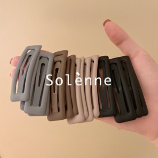 Solenne  บาท 1 1 บาท กิ๊บติดผม คลิปผมสไตล์เกาหลีที่เรียบง่าย Hot selling blockbusters 2023 NEW Style ทันสมัย คุณภาพสูง พิเศษ fashion U9AA0VB 36Z230909