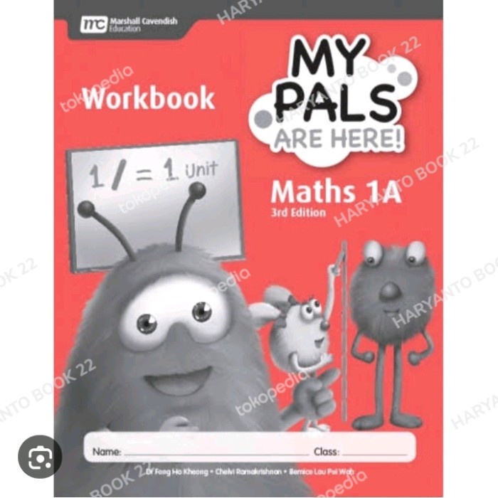 หนังสือ My PALS Book ARE HERE MATHS workbook 1A