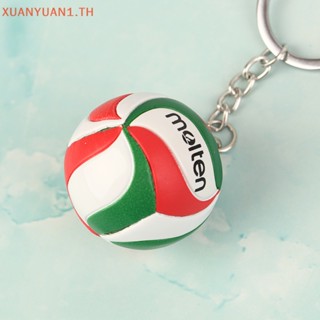 Xuan พวงกุญแจ จี้ลูกบอลวอลเลย์บอล ของเล่น ของขวัญ สําหรับเล่นกีฬา รถยนต์