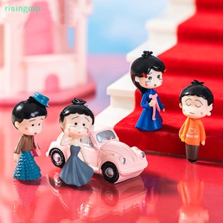 [risingmp] ตุ๊กตาฟิกเกอร์จิ๋ว น่ารัก DIY สําหรับตกแต่งสวนจิ๋ว บ้านตุ๊กตา สวนขวด ภูมิทัศน์ขนาดเล็ก 1 ชิ้น