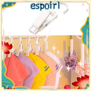 Espo ตะขอพลาสติกแขวนเสื้อผ้า แข็งแรงมาก ขนาด 4.13 นิ้ว สีขาว สําหรับครอบครัว 20 ชิ้น