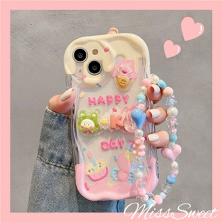 เคสโทรศัพท์มือถือนิ่ม ลายกระต่าย เป็ด 3D ขอบโค้ง พร้อมสายโซ่คล้อง สําหรับ iPhone 14 13 12 11 Pro Max X XR Xs Max 8 7 6 6s Plus SE 2020