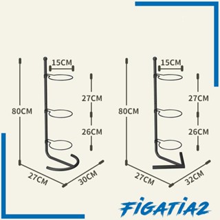 [Figatia2] ชั้นวางลูกบาสเก็ตบอล แนวตั้ง สําหรับโรงรถ ในร่ม กลางแจ้ง