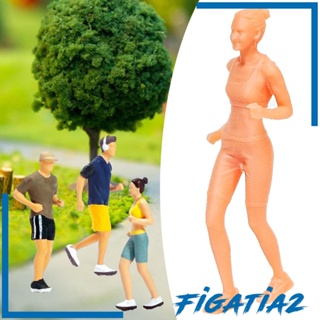 [Figatia2] โมเดลฟิกเกอร์เรซิ่น สเกล 1:64 ขนาดเล็ก สําหรับตกแต่งภูมิทัศน์รถไฟ DIY