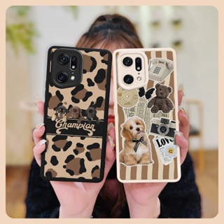 Silica gel Cartoon Phone Case For OPPO Find X5 Pro personality cute Waterproof Dirt-resistant funny leather creative advanced