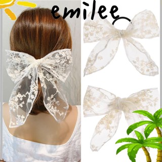 Emilee โบว์ผูกผม ปิ่นปักผม หวาน เครื่องประดับผม หลายสไตล์ ปิ่นปักผม