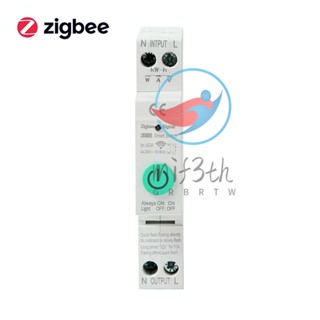 Zigbee เบรกเกอร์วงจรอัจฉริยะ ไร้สาย ควบคุมผ่านแอพ และอุปกรณ์อัตโนมัติ ควบคุมด้วยเสียง สําหรับบ้าน