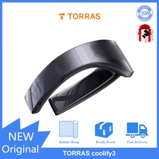 Torras coolify 3 พัดลมแขวนคอ แบบพกพา เสียงเงียบ