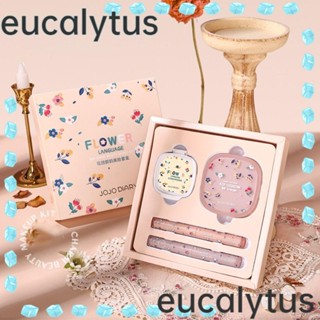 Eucalytus1 ลิปสติกเจลลี่ 2023 ชุดเครื่องสําอาง ลิปสติกกระจก Love Series Lip