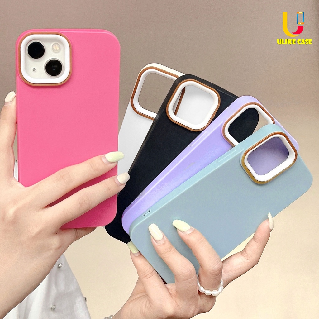 เคสโทรศัพท์มือถือซิลิโคน TPU ทรงสี่เหลี่ยม กันกระแทก ป้องกันกล้อง สีมาการอง สําหรับ IPhone XR 11 12 13 14 PRO MAX 6 7 6S 8 14 Plus X XS MAX 11 12 13 Se