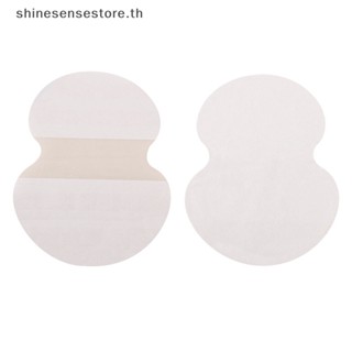 Shine แผ่นดูดซับเหงื่อ ระงับกลิ่นกาย ซักได้ สําหรับดูแลเสื้อผ้า รักแร้ 2 ชิ้น