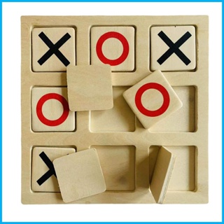 Tictactoe เกมกระดานเกมกระดาน สําหรับผู้ใหญ่ และเด็ก เหมาะกับการพกพา ตกแต่งสวนหลังบ้าน