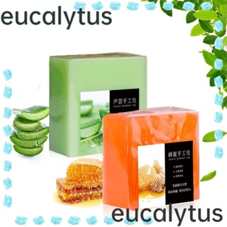 Eucalytus1 สบู่น้ํามันหอมระเหย เซรั่มธรรมชาติ ให้ความชุ่มชื้น สําหรับนวดสปา ทําความสะอาดล้ําลึก