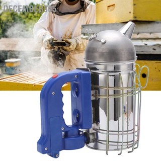 December305 สแตนเลสไฟฟ้า Beehive Smoker อุปกรณ์ Apiculture เครื่องมืออุปกรณ์เสริมการเลี้ยงผึ้ง