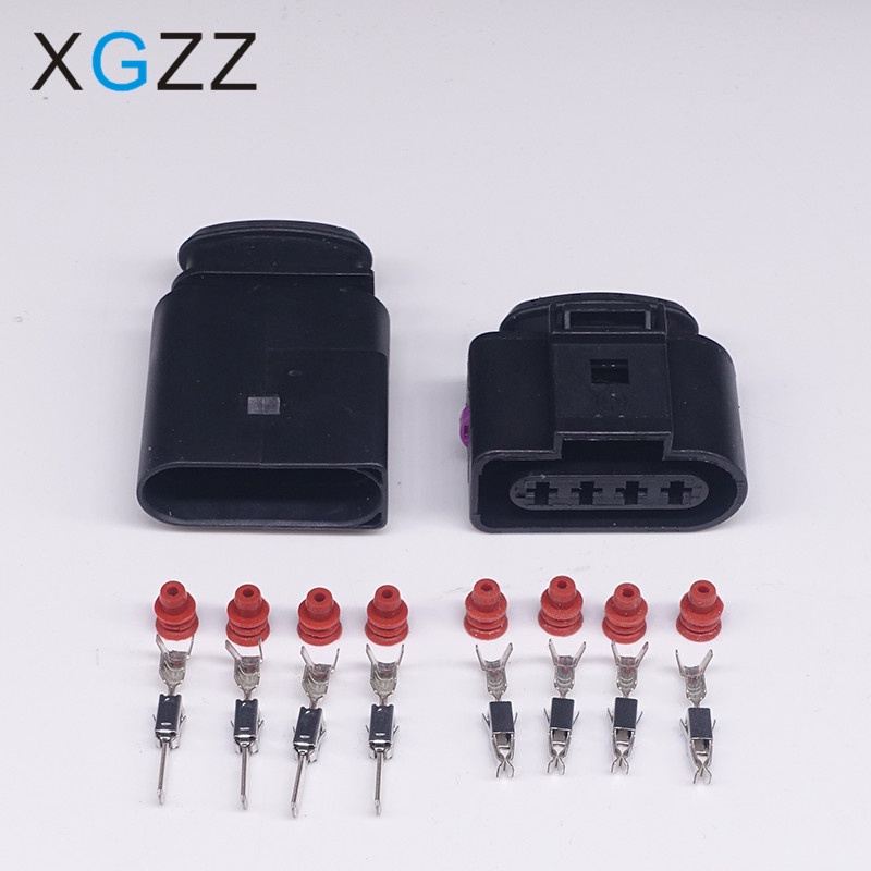 XG7045A-3.5-11/21 4B0973724 Auto Ignition Coil Connector ชุดซ่อมหญิงชายสําหรับ A4 A6 VW Passat 1J0 9