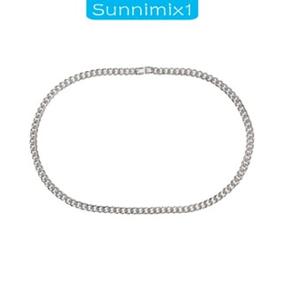 [Sunnimix1] สร้อยคอโซ่ สไตล์พังก์ ฮิปฮอป ของขวัญ สําหรับผู้ชาย