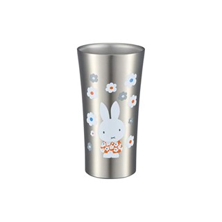 Skater Keep Warm / Keep Cold Stainless Steel Tumbler 400ml Mug Miffy Monotone STB4N-A