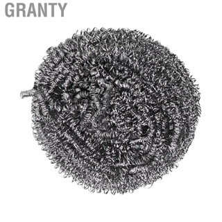 Granty Stainless Steel Scrubber  Good Texture Scouring Ball Adopts Wire Spiral Design for Industrial Kitchen Restaurants Office Workplace