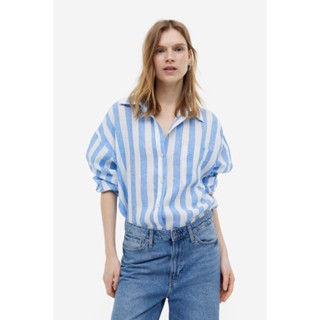 H&amp;M  Woman Oversized linen shirt 1126311_6