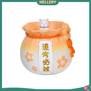 [HelleryTH] ที่วางปากกา เครื่องเขียน รูปปั้นแมว แบบตั้งโต๊ะ สําหรับโรงเรียน ออฟฟิศ