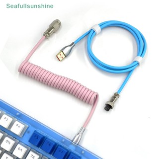 Seaf&gt; สายเคเบิ้ล Type C พอร์ต Usb 104 คีย์ สําหรับคีย์บอร์ดเล่นเกม