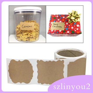 [szlinyou2] สติกเกอร์ฉลาก DIY สําหรับติดขวดเครื่องเทศ 300 ชิ้น