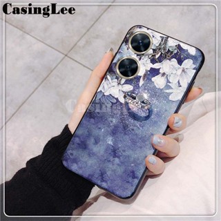 เคสโทรศัพท์มือถือ ปิดด้านหลัง ลายดอกไม้แมกโนเลีย พร้อมแหวน สําหรับ VIVO Y27 Y36 Y36 Y27