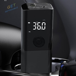 [Getdouble.th] เครื่องปั๊มลมยางดิจิทัล 2000mAh 150PSI หน้าจอ LCD ขนาดเล็ก สําหรับรถยนต์