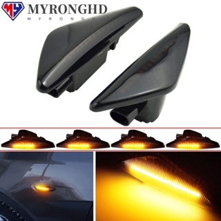 Myronghd ไฟหรี่ข้าง LED สําหรับ BMW X6 E71 E72 BMW X5 E70 2 ชิ้น