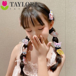 Taylor1 กิ๊บติดผม ลาย Kuromi Melody Cinnamoroll Dog Kitty Cat Duckbill สําหรับเด็ก