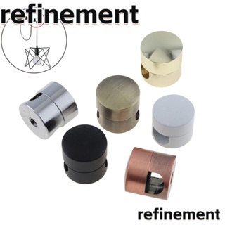 Refinement ตะขอบักเกิลโคมไฟระย้า อะลูมิเนียม DIY สําหรับติดเพดาน